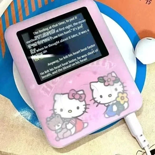 kawaii hello kitty Student MP3 MINISO anime Portable mini music