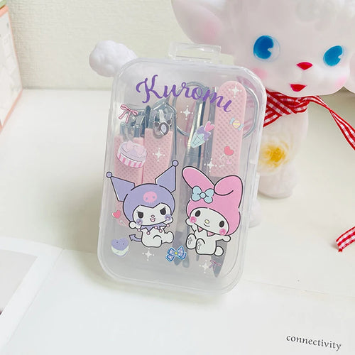 Sanrio Cinnamon Roll, Kuromi, My Melody, Manicure Set