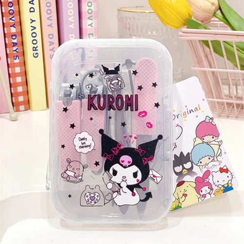 Sanrio Cinnamon Roll, Kuromi, My Melody, Manicure Set