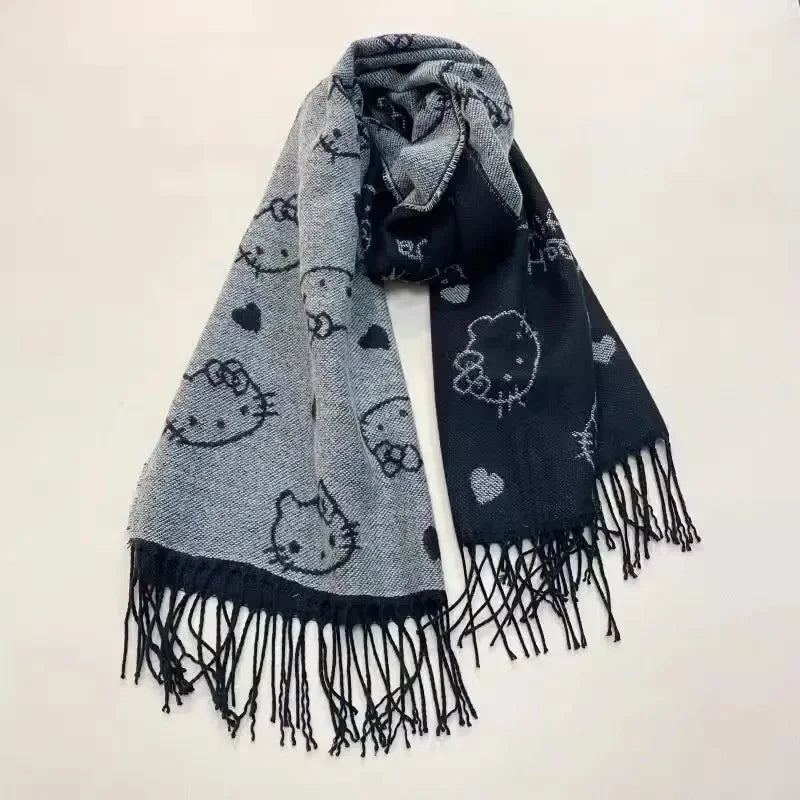 Hello Kitty New Autumn and Winter Warm Scarf