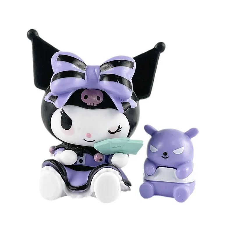 Sanrio Blind Box - Cute Cartoon Kuromi Doll Action Figure Model