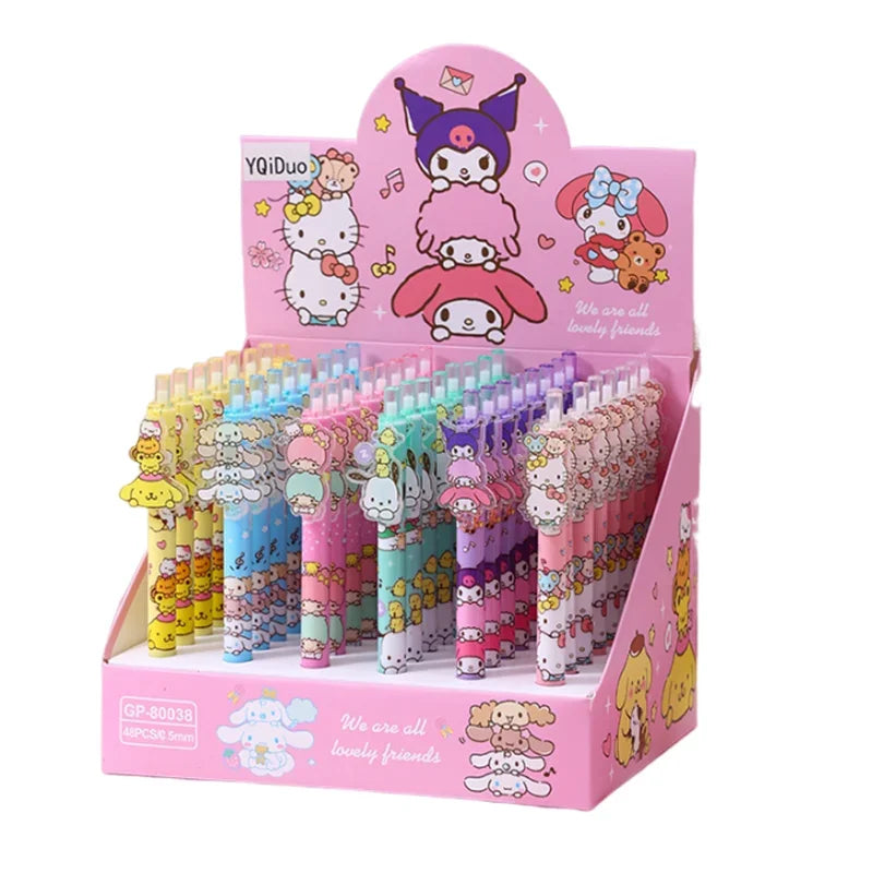 Sanrio Cartoon Stacked Music Acrylic Patch Press Gel Pen