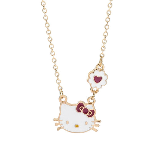 Sweet Sanrio Necklace Hello Kitty Kawaii Kitty Cat Small Earrings