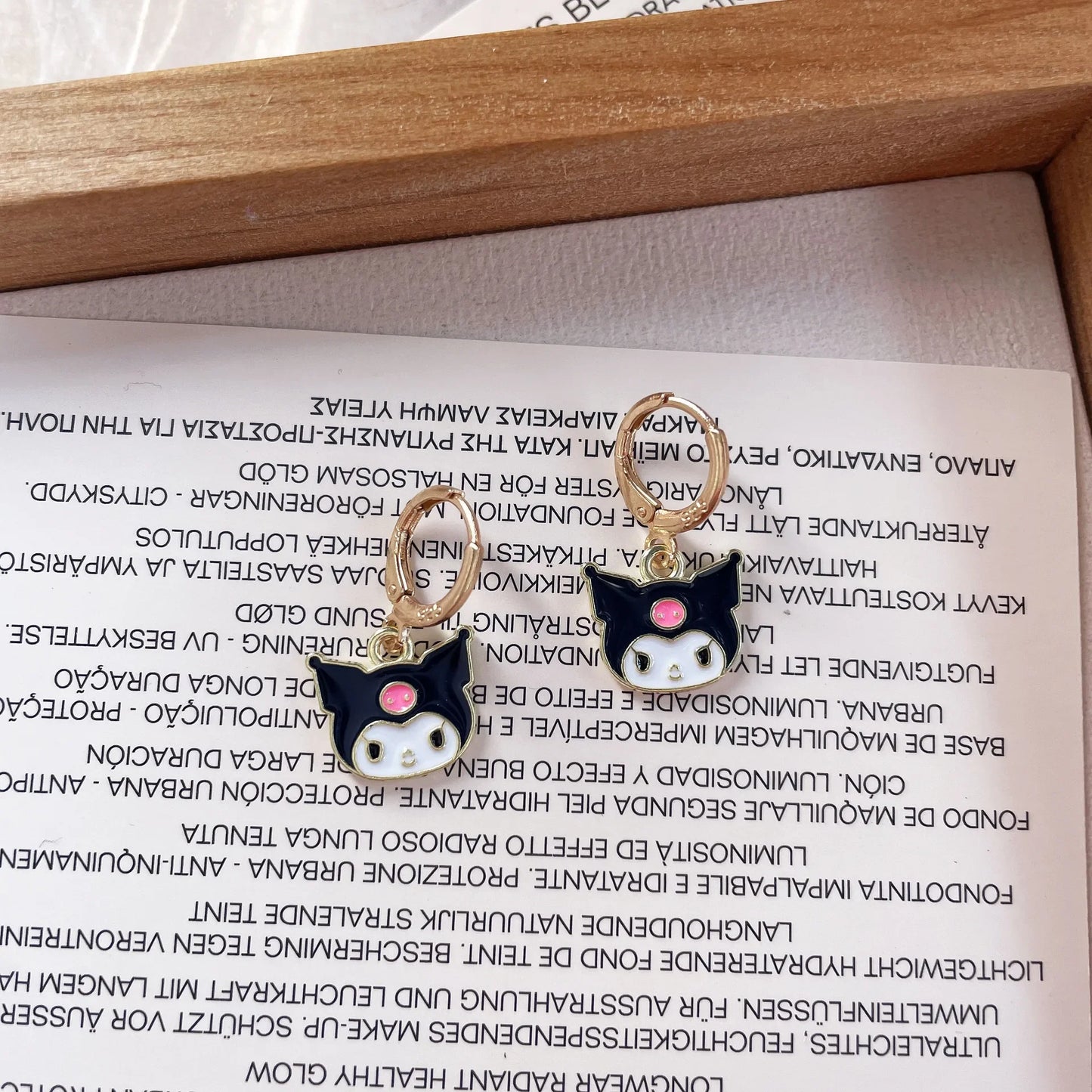 Hello Kittys, Kuromis, Melodys Silver Needle Earrings Cute