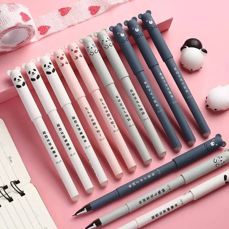 Cute Bear Erasable Pen Set - Fun