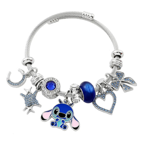 New Stitch Mickey Christmas Advent Calendar Bracelets 24 Days Xmas