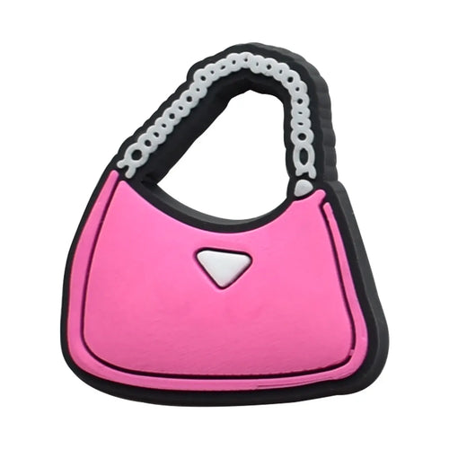 Hot Sales 1Pcs Pink Shoe Charms for Crocs Accessories Pin Shoe