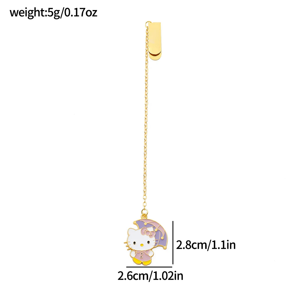 Hello Kitty Melody Metal Bookmark