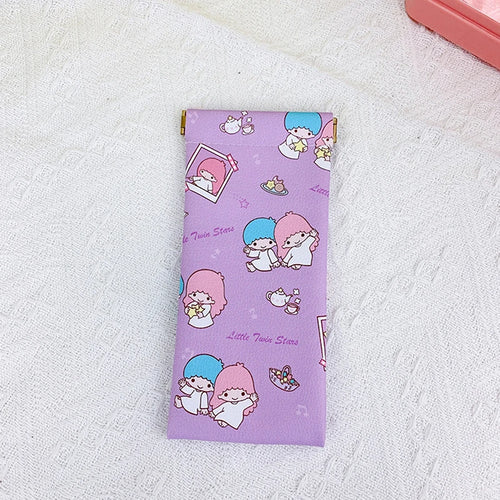 Sanrios Glasses Case Anime Kuromi, My Melody, Hello Kitty