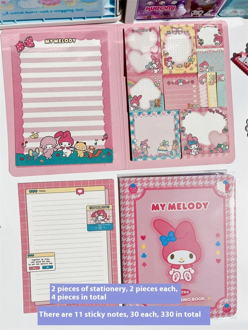 Kawaii Cartoon Sanrio Hello Kitty Paste Sticky Note Mymelody