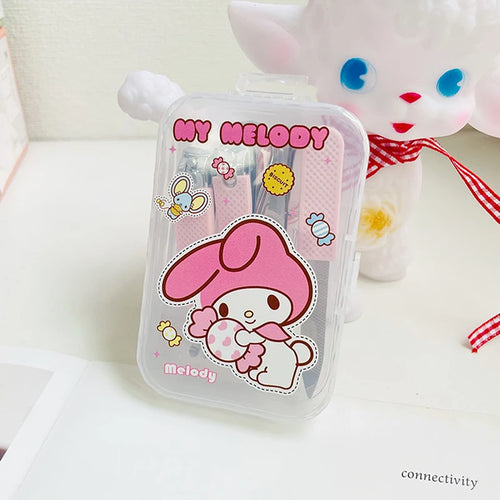 Sanrio Cinnamon Roll, Kuromi, My Melody, Manicure Set