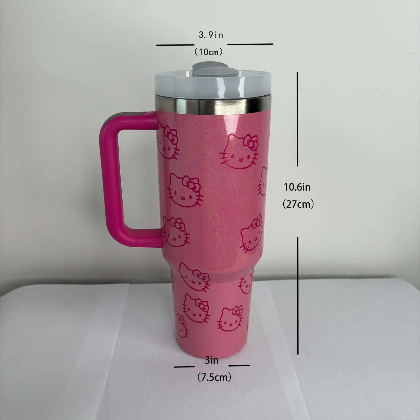 Sanrio Hello Kitty 40Oz Stainless Steel Insulated Mug With Handle