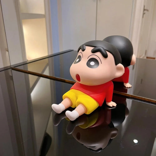 Crayon Shin-Chan Phone Holder Kawaii Anime Desktop Ornaments Cartoon