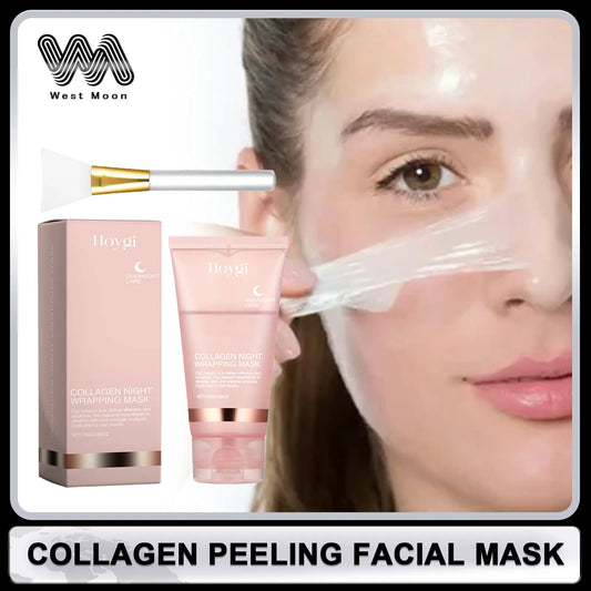 Collagen Peel Tear Facial Mask Shrink Pores Deeply Moisturizing