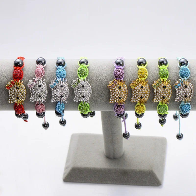 Hello Kitty Cat Charm Bracelet