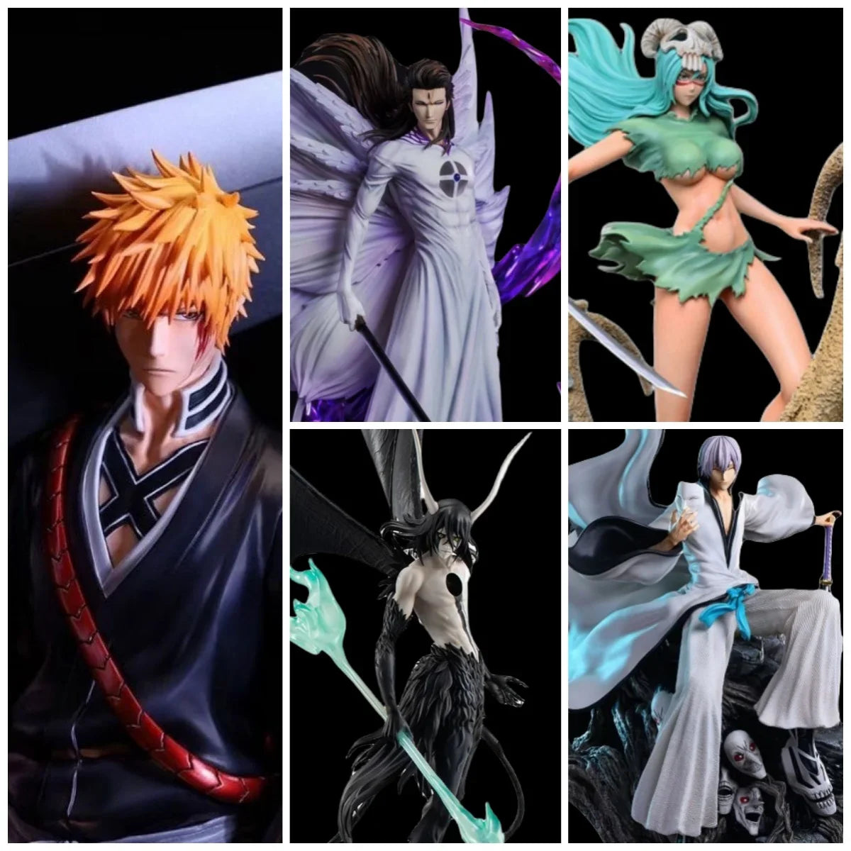 Bleach Action Figure Anime Figures Kurosaki Ichigo Aizen Rukia Lucky