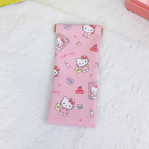 Sanrios Glasses Case Anime Kuromi, My Melody, Hello Kitty