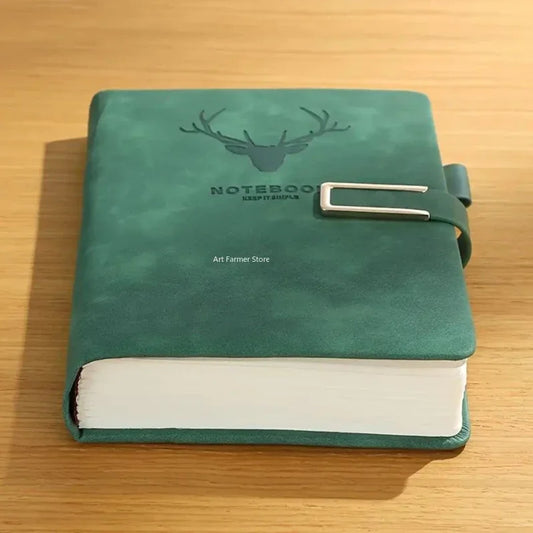 Thick A5 Leatherbound Notebooks With Soft Cover Diary Sketchbook