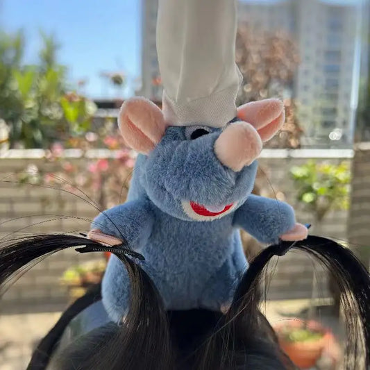 Disney Ratatouille Hairband Kawaii Cartoon Cute Plush Doll Headband