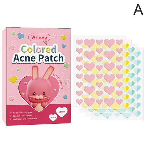 144PCS Star Pimple Patch Acne Colorful Invisible Acne Removal Skin