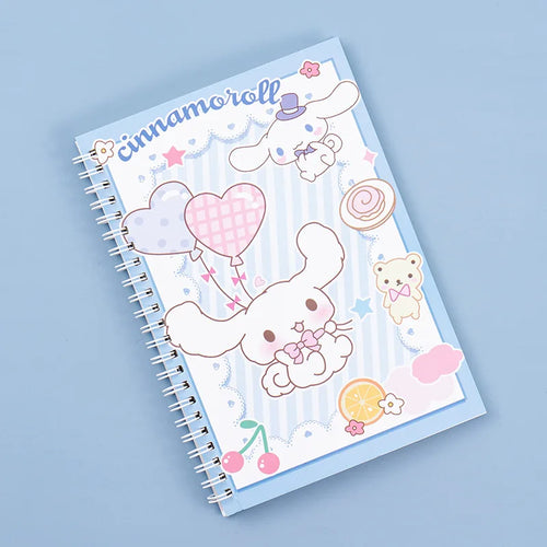 Kawaii Sanrio Kuromi Coil Notebook A5 Notebook Exercise Book Girls