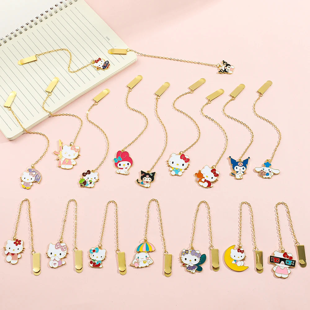 Hello Kitty Melody Metal Bookmark