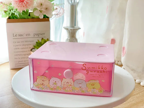 Sanrio Kawaii Hello Kitty My Melody Anime Desktop Decoration Drawer