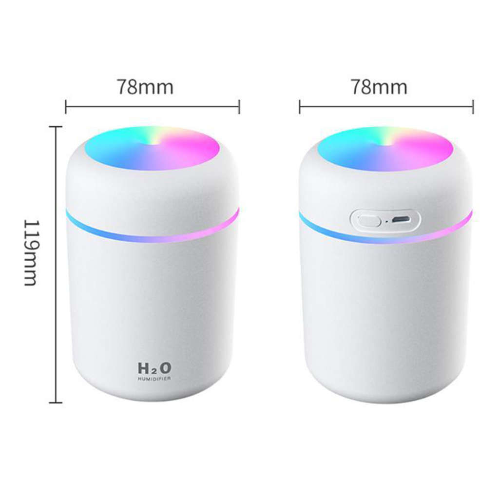 Mini Air Humidifier & Aroma Oil Diffuser