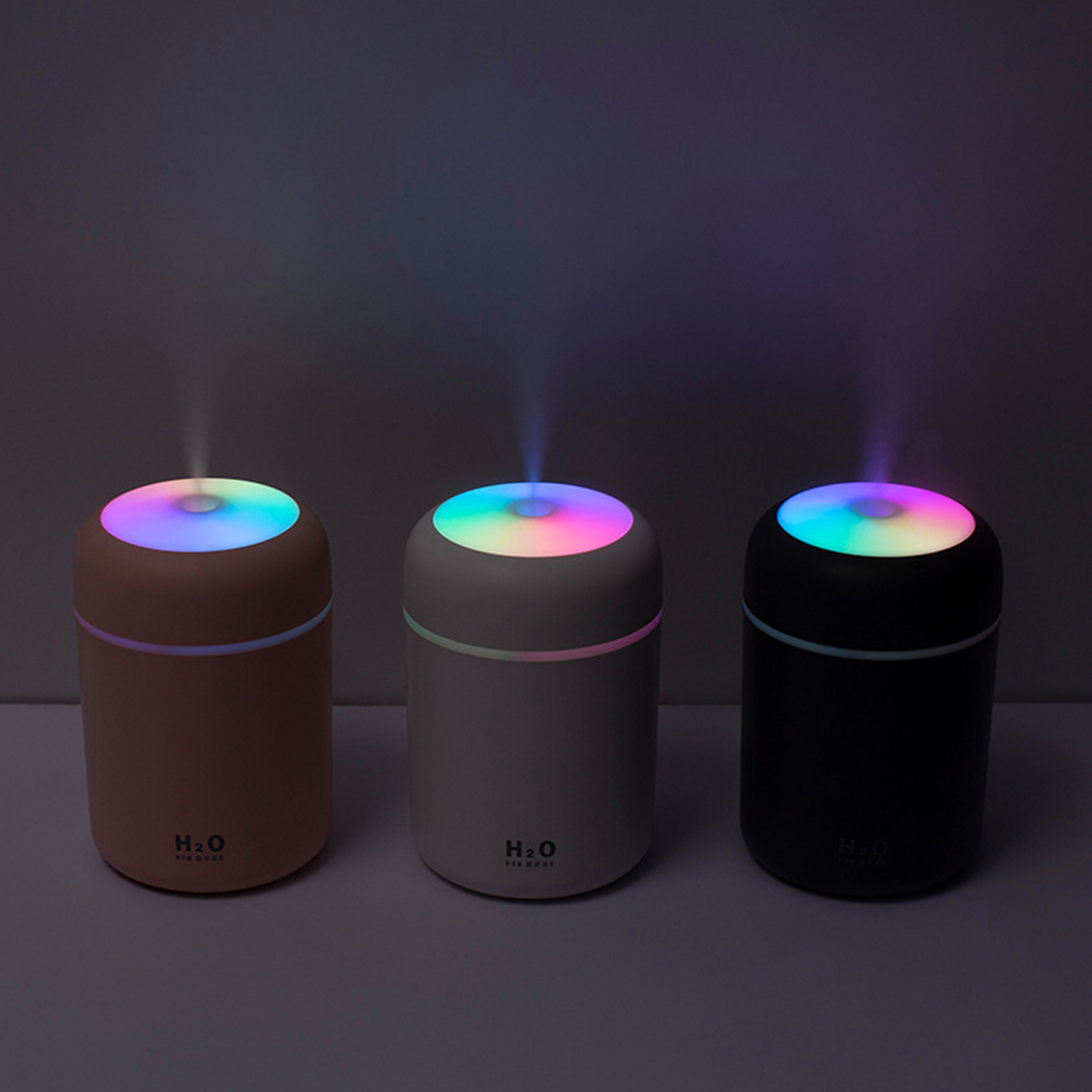 Mini Air Humidifier & Aroma Oil Diffuser