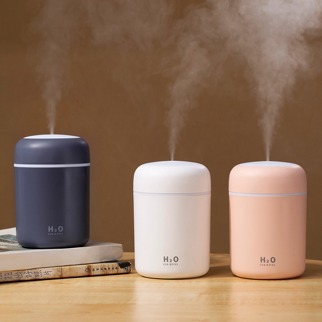 Mini Air Humidifier & Aroma Oil Diffuser